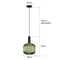 Colorful Retro Glass Pendant Light For Kitchen Bedroom Or Living Room 13