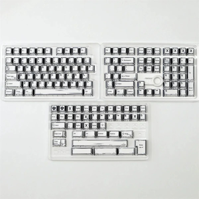 Comic Style PBT Keycap Set For Mechanical Keyboards 151 Keys Cherry Profile 4