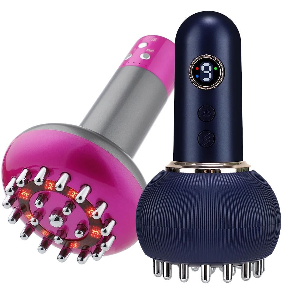 Wireless Heated Guasha Massager For Body Shaping And Lymphatic Drainage 0