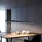 Modern LED Strip Chandelier For Dining Table Kitchen Office Or Restaurant 0