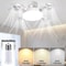 Modern Ceiling Fan Lamp With Remote Control For Bedroom Kitchen Or Restaurant Decor 4