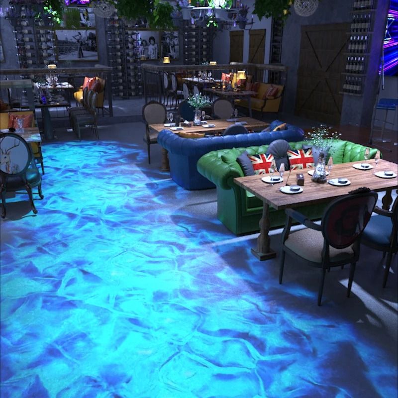Waterproof Outdoor Water Wave Projector Light With Ocean Effect And Gobo Patterns 2
