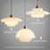 Nordic Cream White Glass Pendant Light For Dining And Living Spaces 4