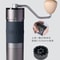 Stainless Steel Manual Coffee Grinder With Titanium Burr For Portable Brewing 8