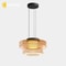 LED Luxury Glass Pendant Light Adjustable Hanging Lamp For Dining Room Bedroom Kitchen Living Room 3