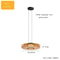 LED Luxury Glass Pendant Light Adjustable Hanging Lamp For Dining Room Bedroom Kitchen Living Room 6