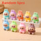 10pcs Kawaii Rabbit Anime Flocked Dolls Set For Desktop Decor And Gifts 5