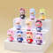 10pcs Kawaii Rabbit Anime Flocked Dolls Set For Desktop Decor And Gifts 16
