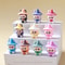 10pcs Kawaii Rabbit Anime Flocked Dolls Set For Desktop Decor And Gifts 18