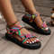 Womens Flat Hemp Rope Sandals For Summer Beach And Casual Wear 2