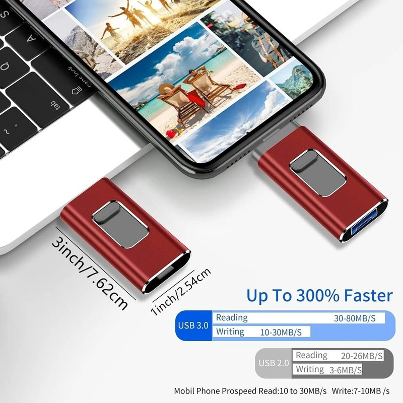 High Speed USB Flash Drive For Phone And PC With Up To 2TB Storage 1