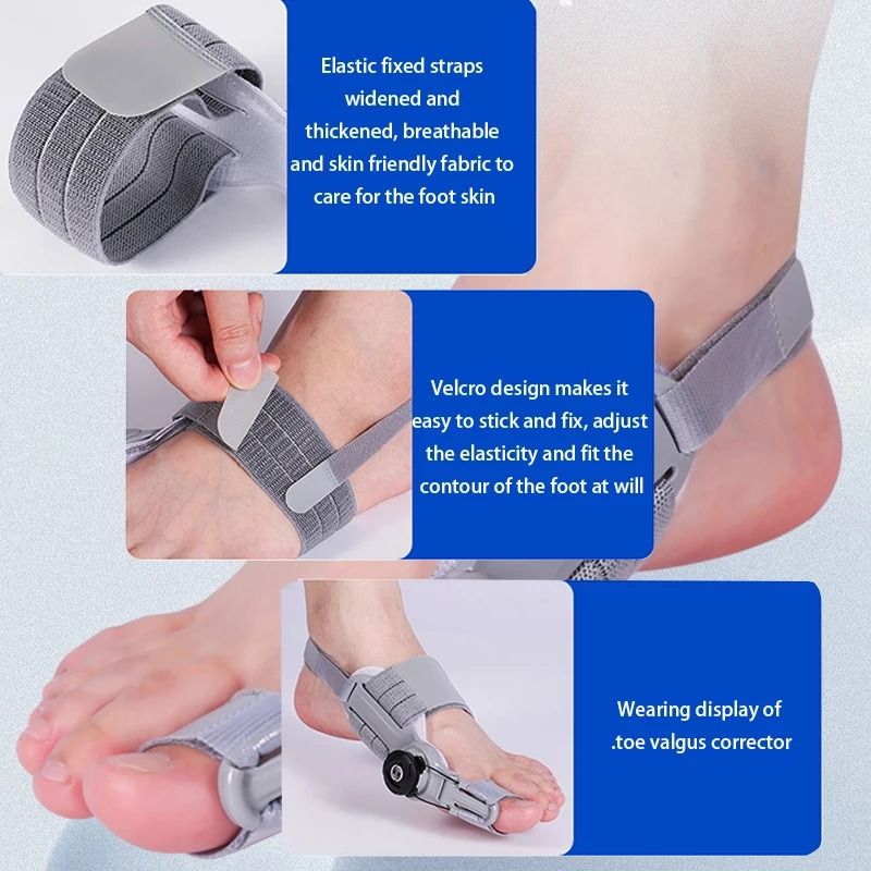 Adjustable Bunion Corrector And Toe Straightener For Foot Alignment Relief 3