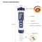 5 In 1 Digital Water Quality Tester For PH TDS EC Salinity And Temperature 6