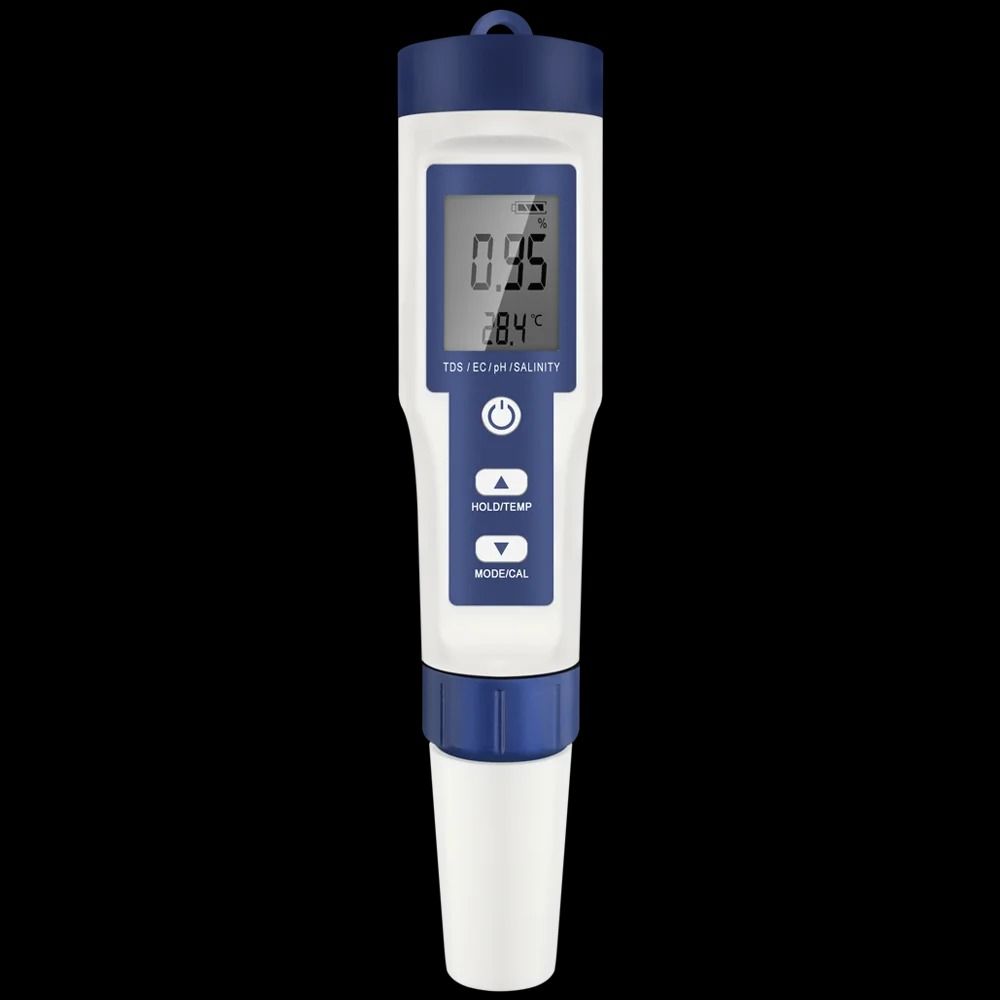 5 In 1 Digital Water Quality Tester For PH TDS EC Salinity And Temperature 7
