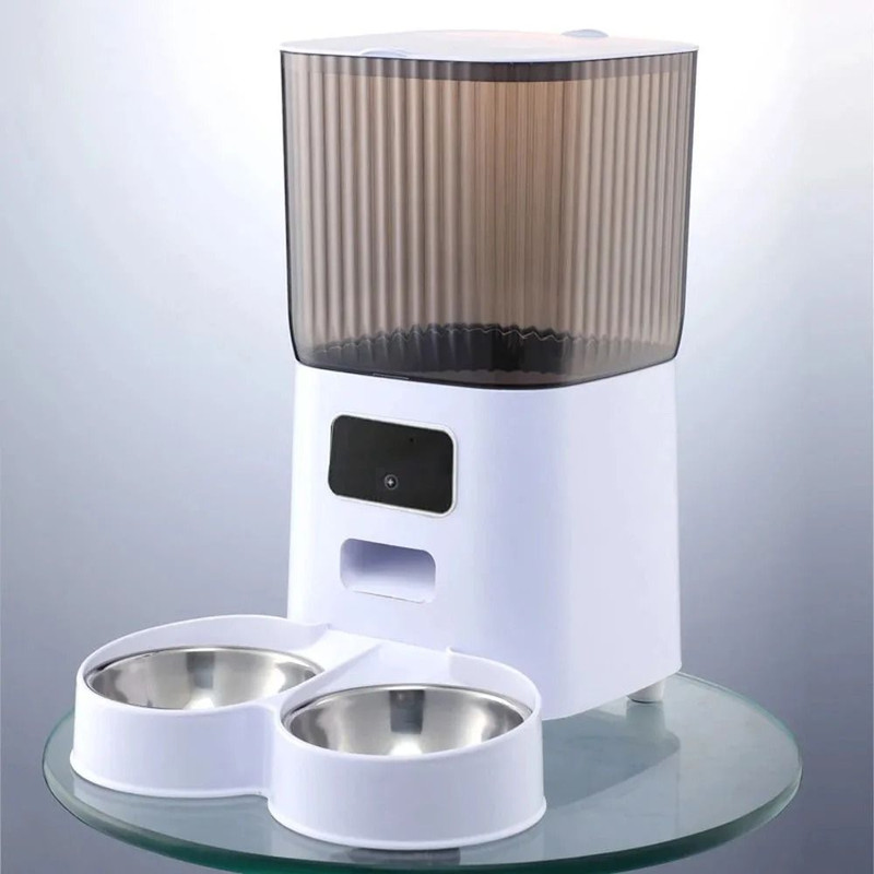 Smart Automatic Pet Feeder With Camera And Voice Recording For Cats And Dogs 8