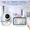 5Inch PTZ Video Baby Monitor With Camera Temperature Sensor And Lullabies 2