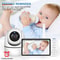 5Inch PTZ Video Baby Monitor With Camera Temperature Sensor And Lullabies 3