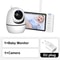 5Inch PTZ Video Baby Monitor With Camera Temperature Sensor And Lullabies 8