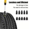 Emergency Car Tire Repair Plug Kit With Plug Strip Tools 3