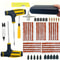 Emergency Car Tire Repair Plug Kit With Plug Strip Tools 10