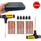 Emergency Car Tire Repair Plug Kit With Plug Strip Tools 7
