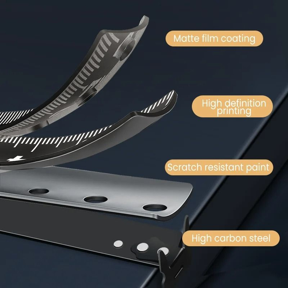 Rubber Coated Self Locking Tape Measure High Precision Tool 4