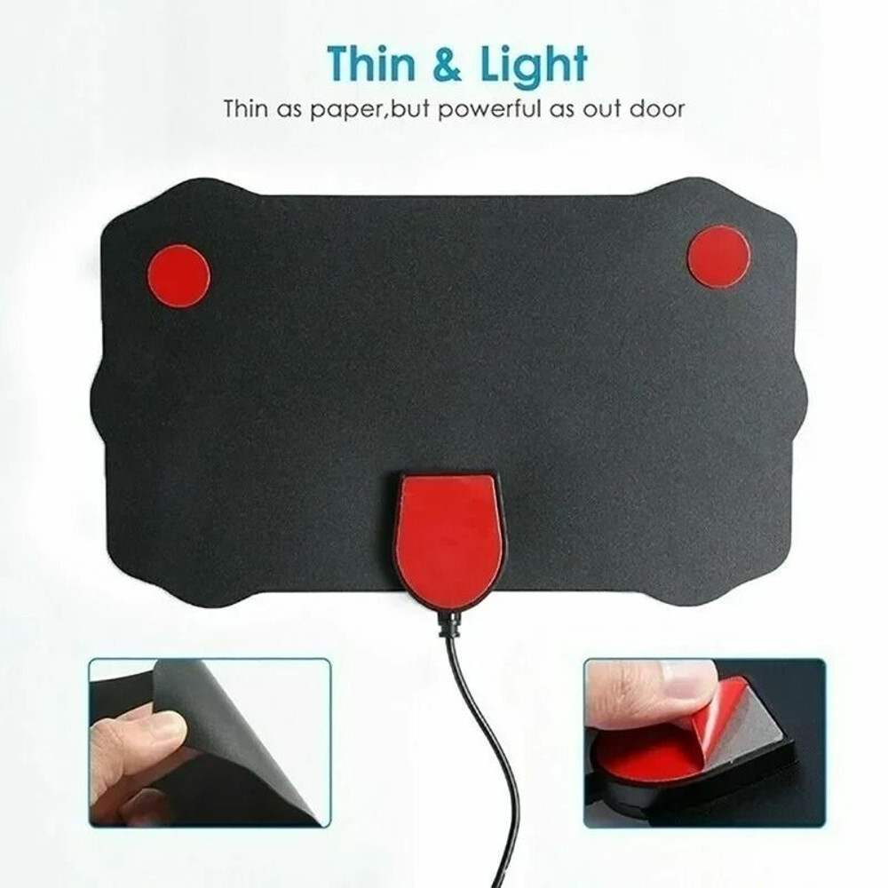 4K Digital TV Antenna With High Gain Booster And Flat Indoor Design 1