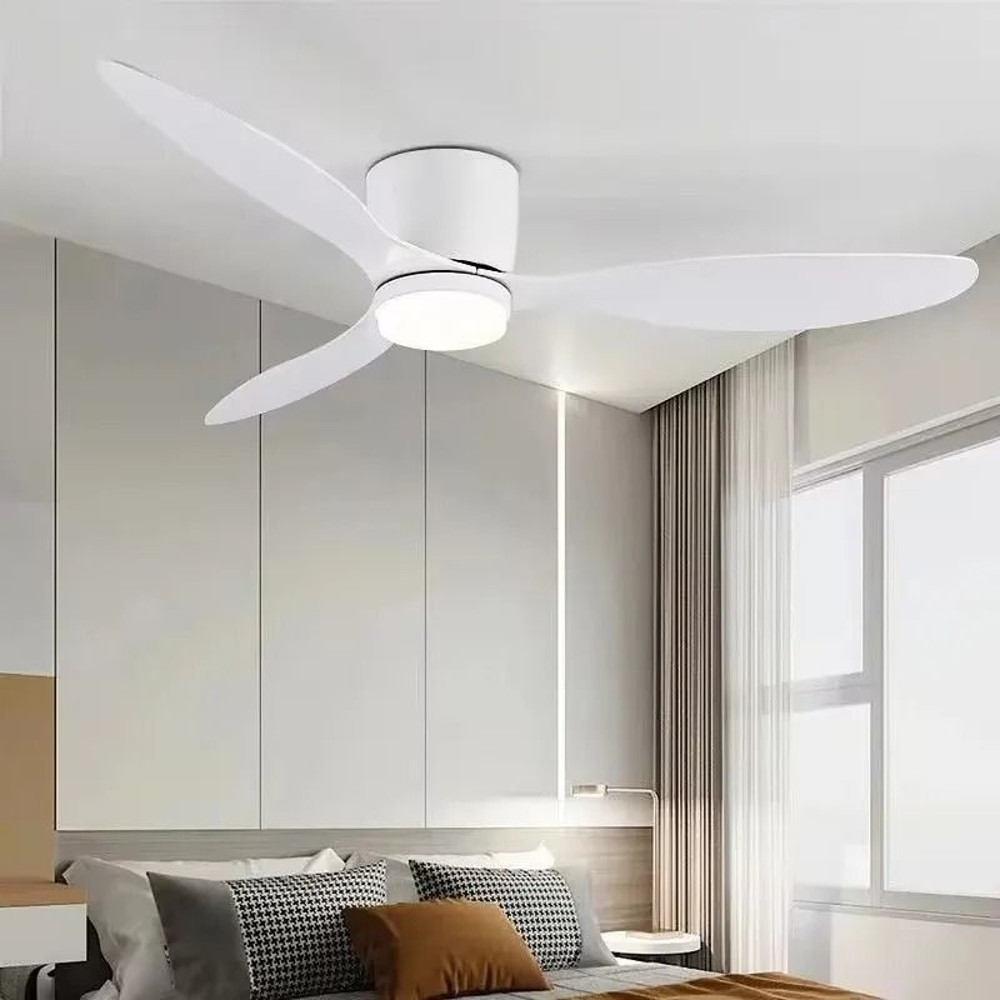 42 And 52 Inch Ceiling Fan With LED Light And Remote Control 0