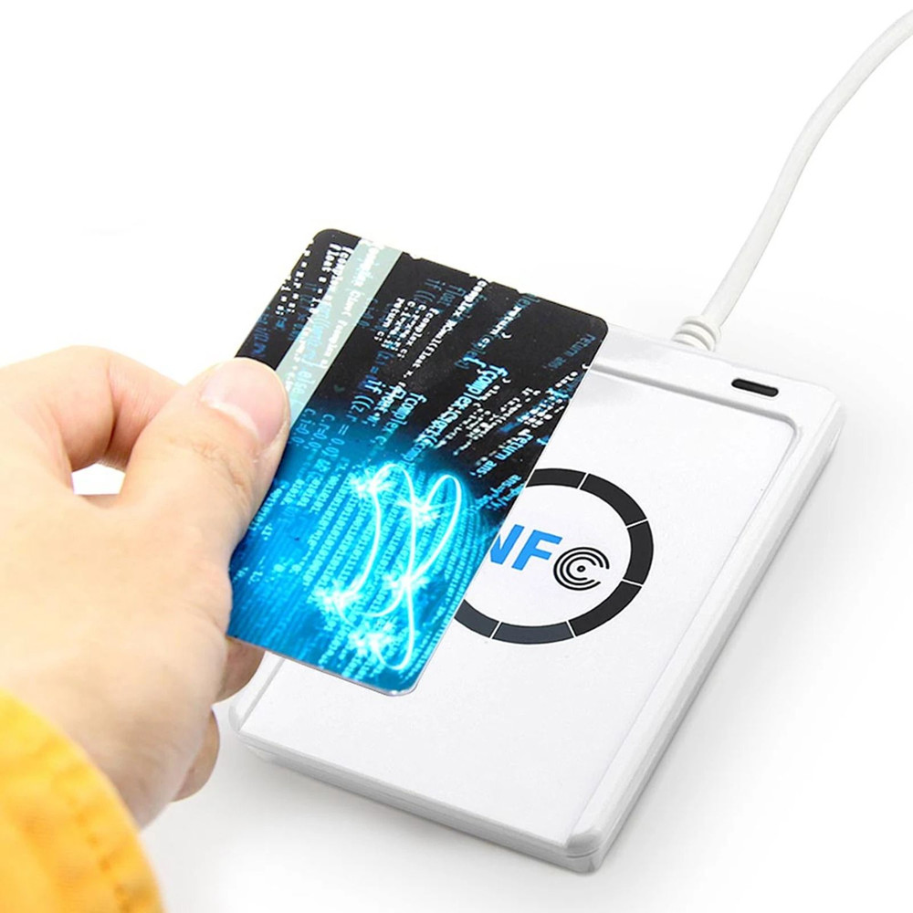 USB NFC RFID Card Reader And Writer With Integrated Antenna And Software 1