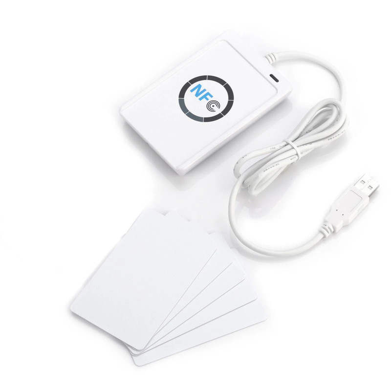 USB NFC RFID Card Reader And Writer With Integrated Antenna And Software 6