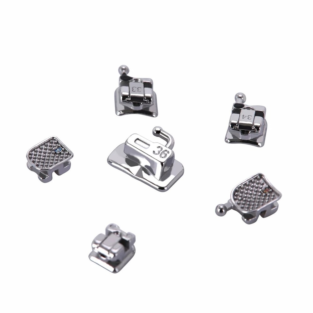 5 Box Self Ligating Orthodontic Brackets With Buccal Tubes And Hooks 2