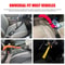 Anti Theft Steering Wheel Lock With Steel Rope And Seat Belt Socket 5