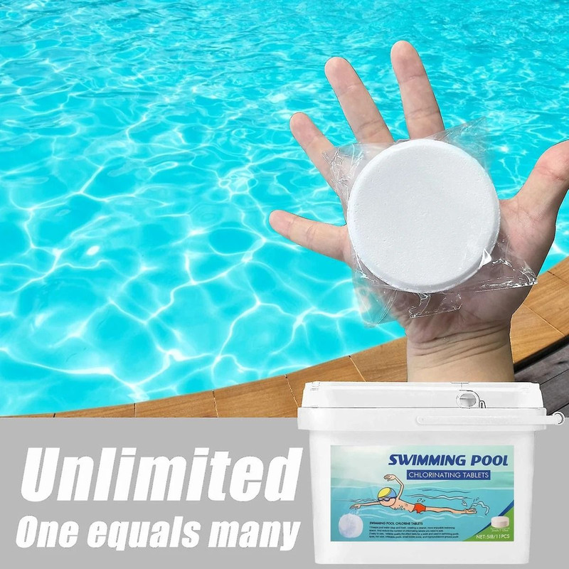 3 Inch Pool Chlorine Tablets 40Lbs For Pools Hot Tubs And Spas 2