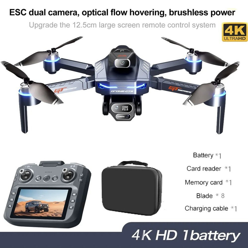 GT8 Foldable Drone With GPS Obstacle Avoidance And 360 Dual Cameras 9