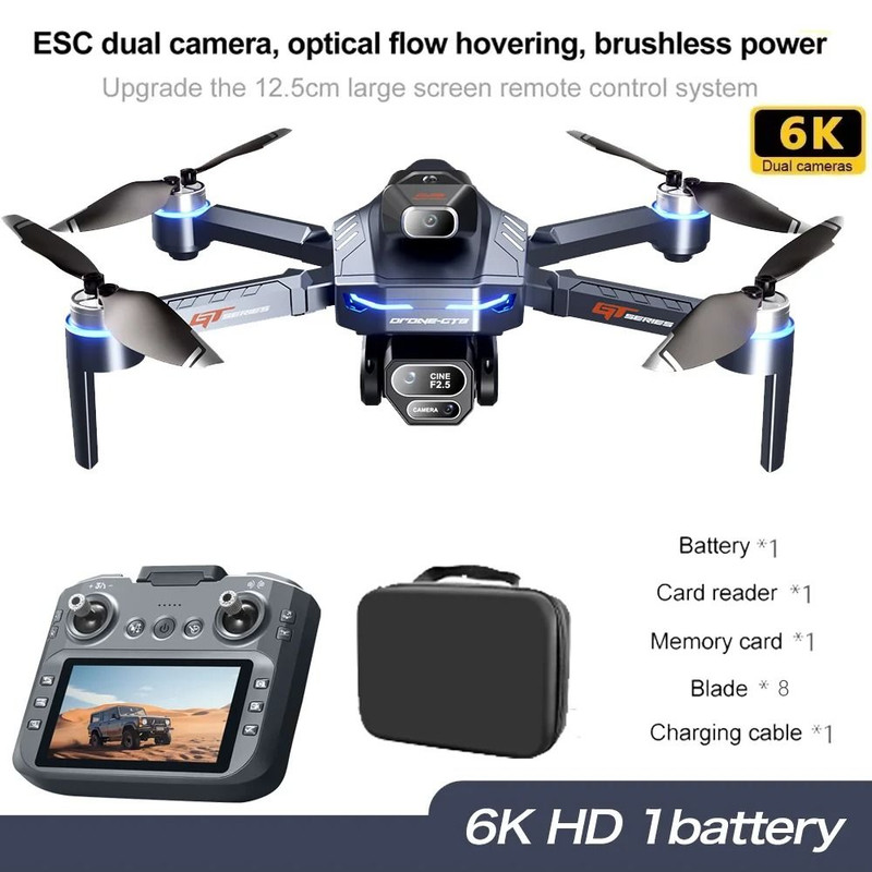 GT8 Foldable Drone With GPS Obstacle Avoidance And 360 Dual Cameras 10