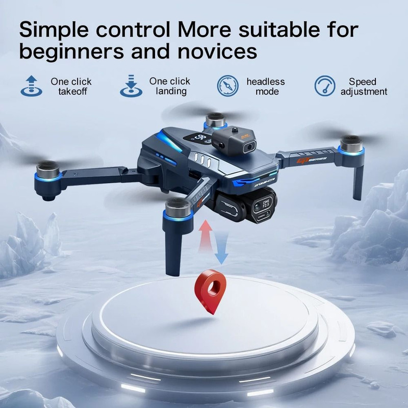 GT8 Foldable Drone With GPS Obstacle Avoidance And 360 Dual Cameras 2