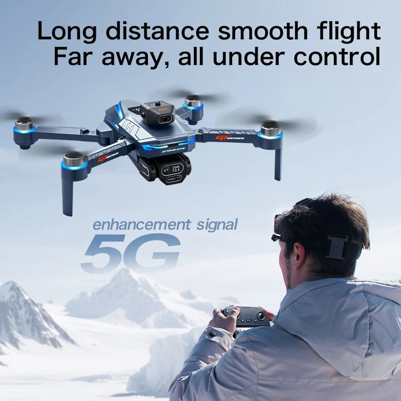 GT8 Foldable Drone With GPS Obstacle Avoidance And 360 Dual Cameras 5