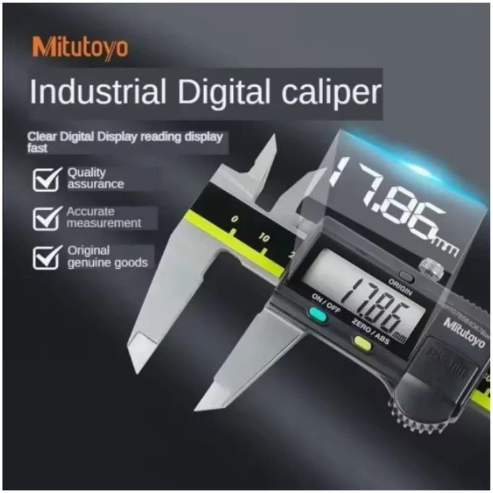 High Precision Digital Vernier Caliper With LCD Display Stainless Steel 150mm To 300mm 4