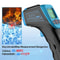 Digital Infrared Thermometer Contactless Laser Temperature Tester 4