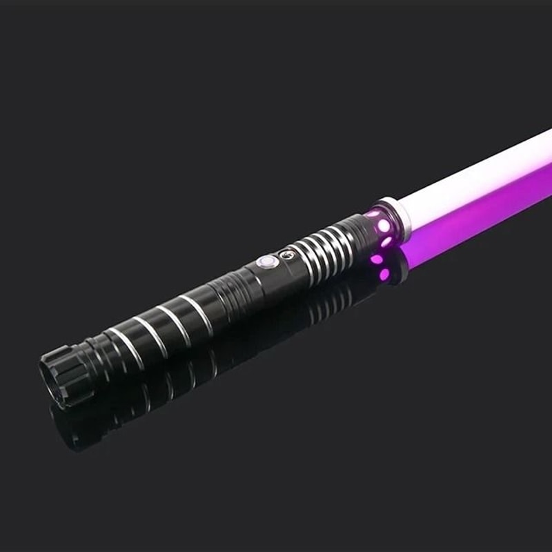 RGB Color Changing Metal Lightsaber With Flash Sound Effects And Smooth Swing 16