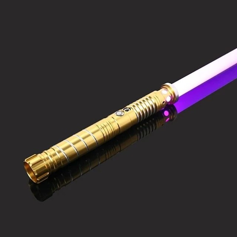 RGB Color Changing Metal Lightsaber With Flash Sound Effects And Smooth Swing 17
