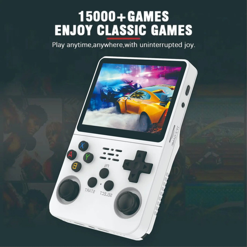 Retro R36S Handheld Gaming Console With Preloaded Games And IPS Screen 1