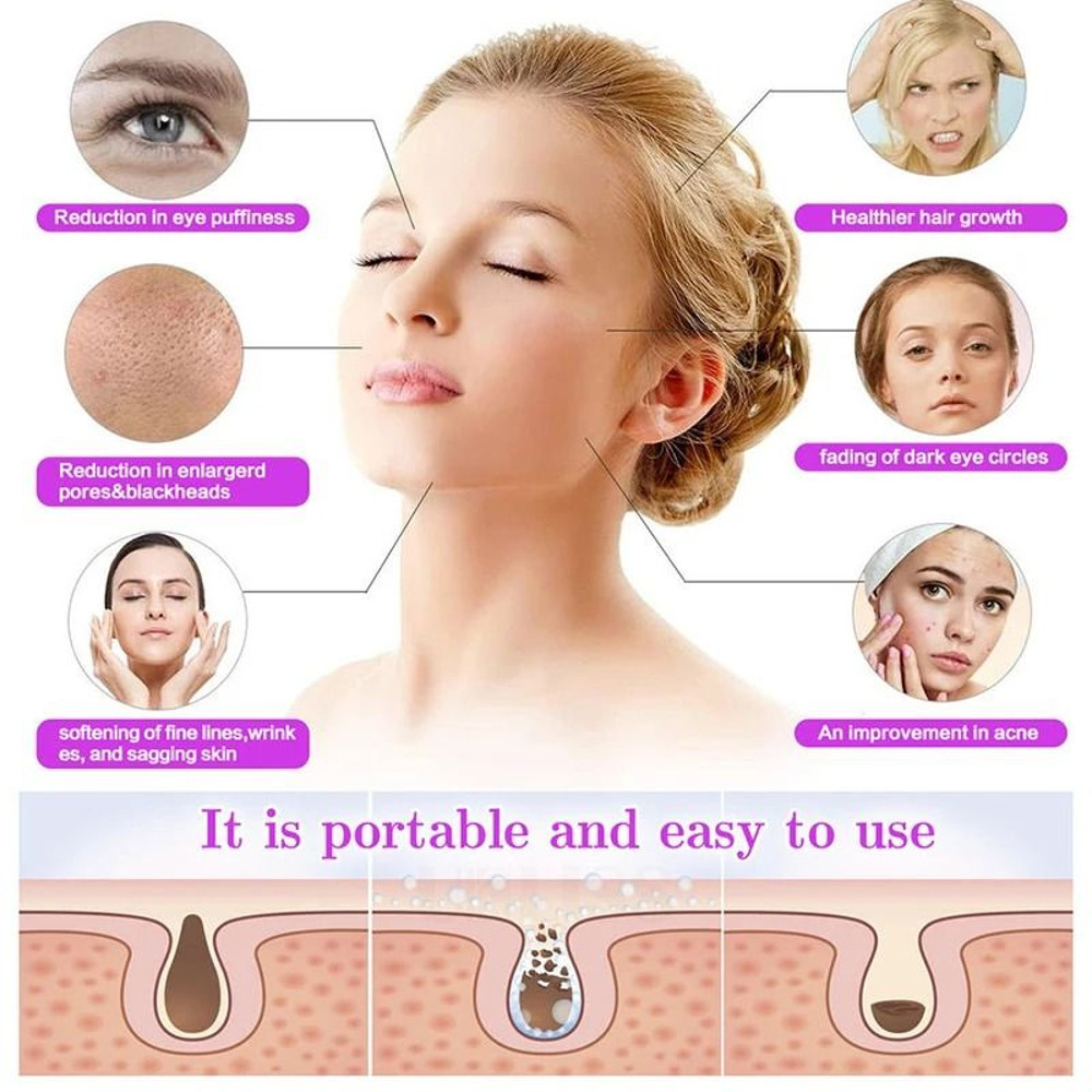 Electrode Tube Beauty Machine Ozone High Frequency Facial Wand Care Tool 3