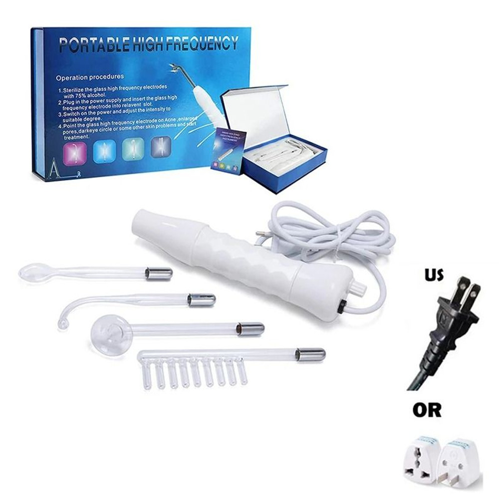 Electrode Tube Beauty Machine Ozone High Frequency Facial Wand Care Tool 8
