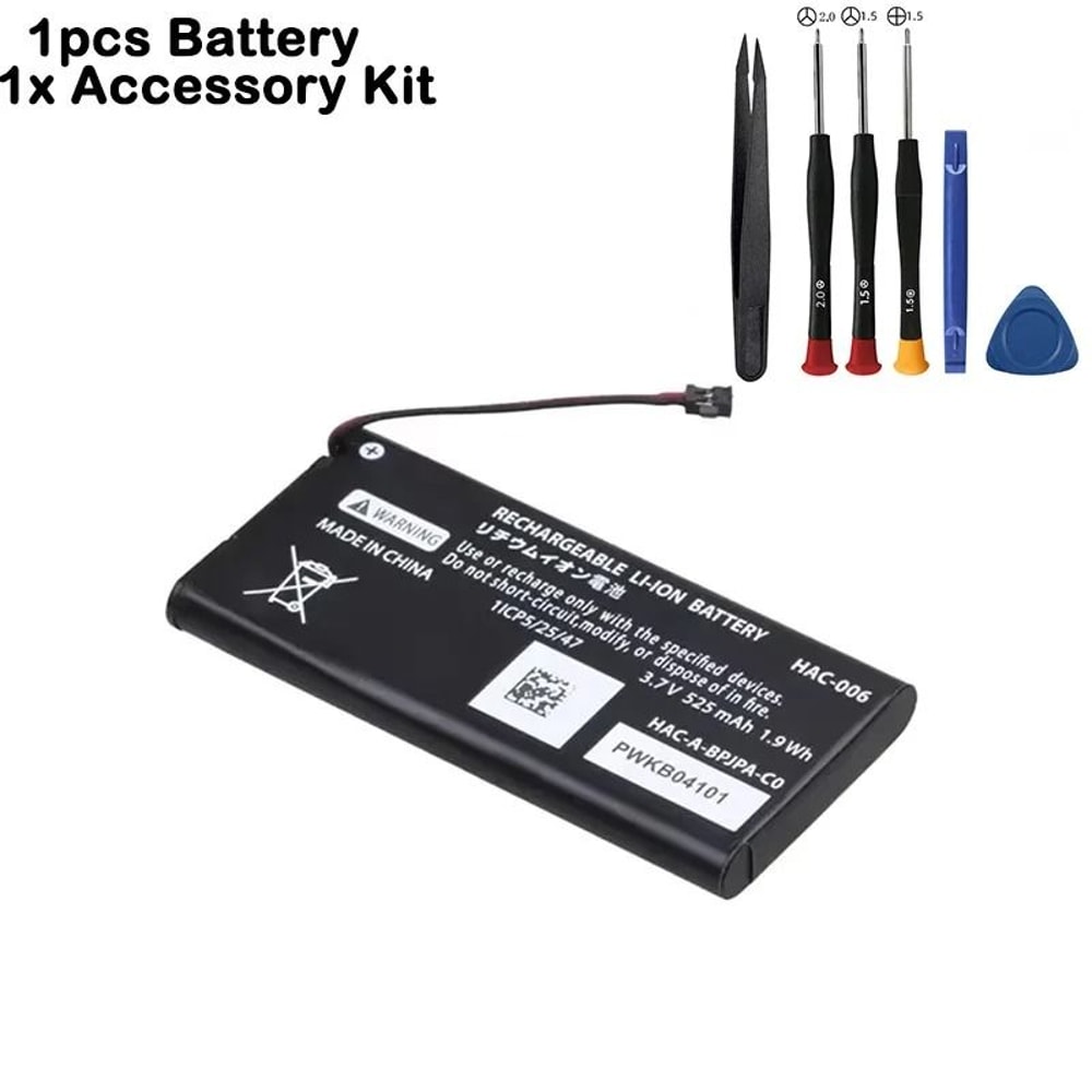 Joy Con Controller Battery Replacement HAC 006 525mAh 5