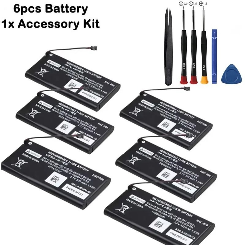 Joy Con Controller Battery Replacement HAC 006 525mAh 8