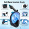 Full Face Snorkel Mask With Detachable Camera Mount Wide View AntiFog AntiLeak For Youth And Adults 2