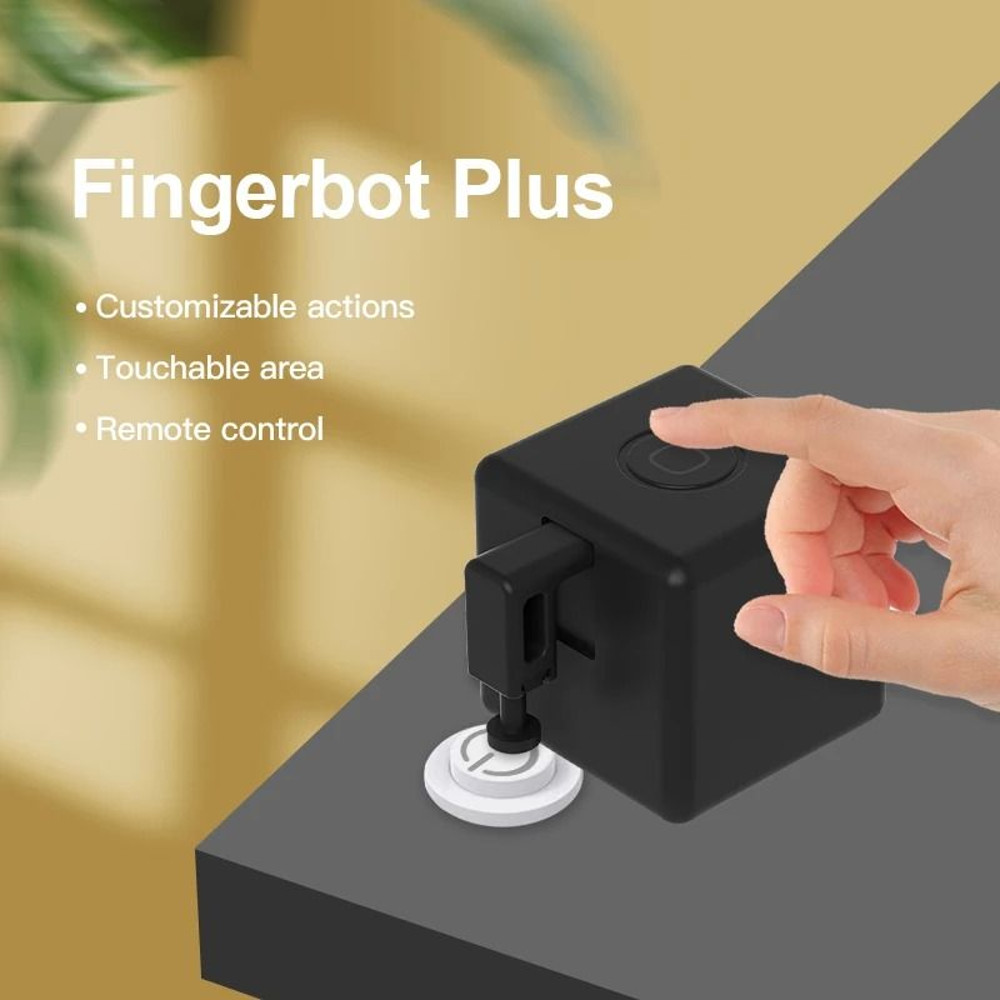 Zigbee Fingerbot Button Pusher For Remote Control Voice Assistant Garage Curtains 0