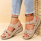 Elegant Summer Wedge Sandals For Women Outdoor Casual Party Footwear 2