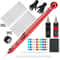 Hand Poke Tattoo Pen And Needle Holder Kit With Ink And Accessories 7